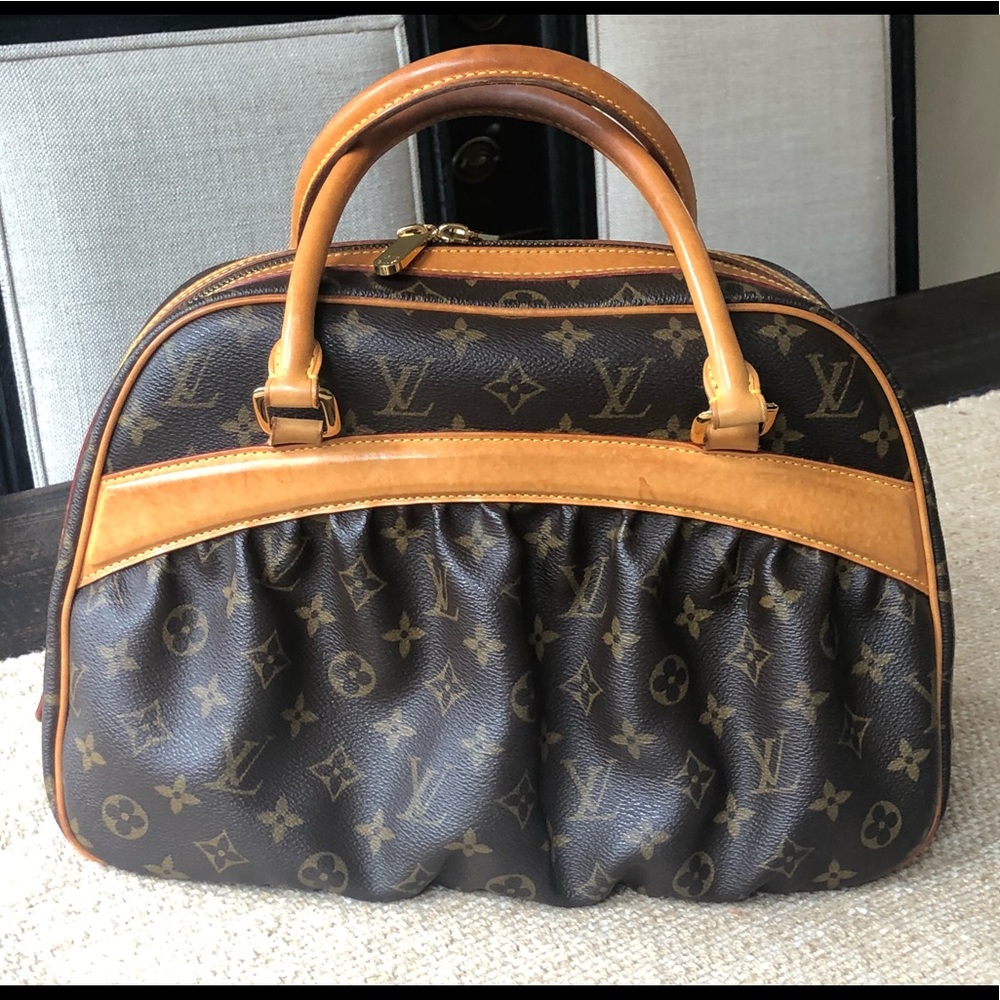 Louis Vuitton LV Monogram Mizi Handbag Satchel